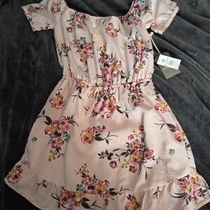 NWT Pink Floral Dress